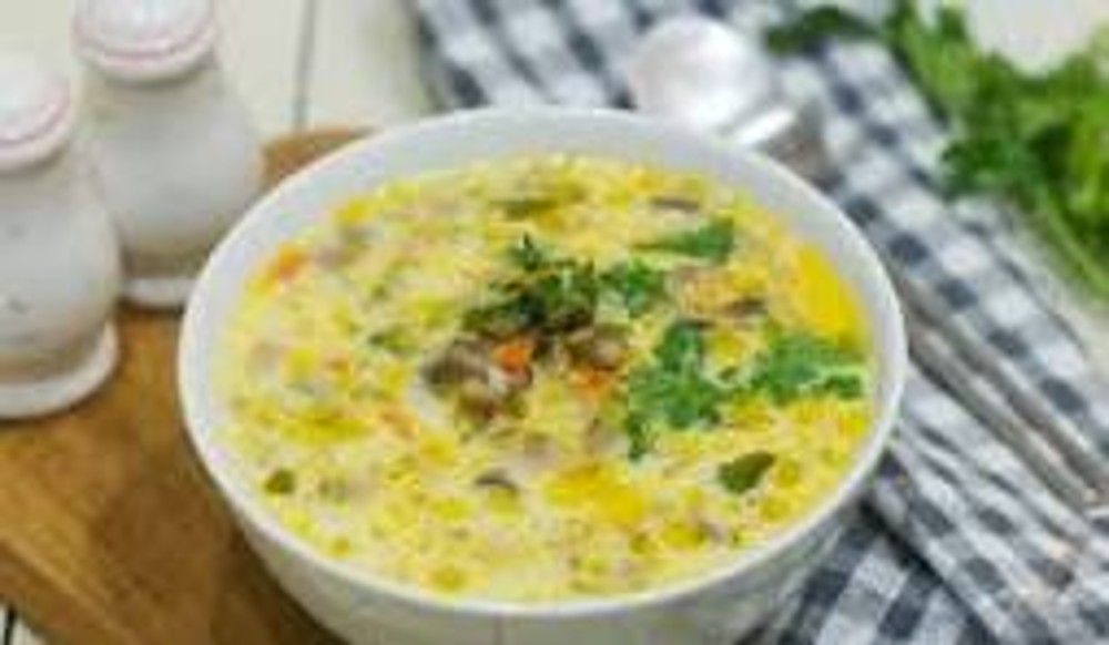 Суп овочевий з куркою