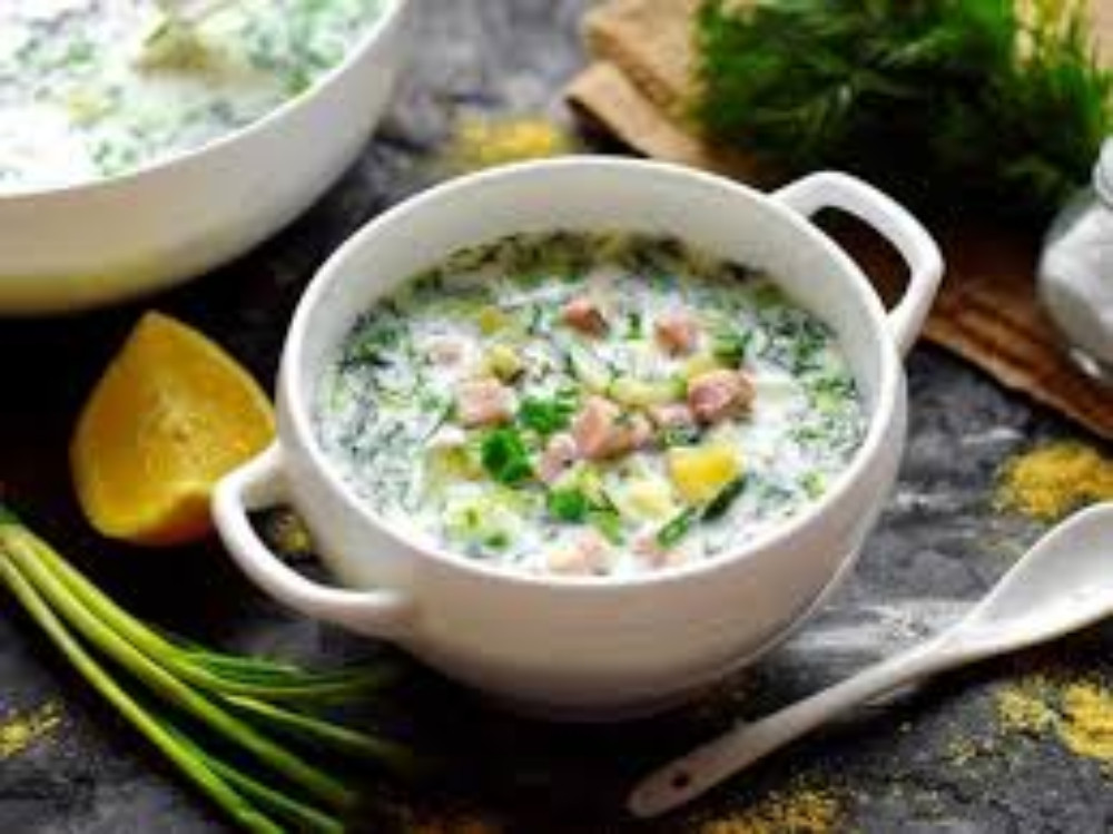Окрошка з беконом