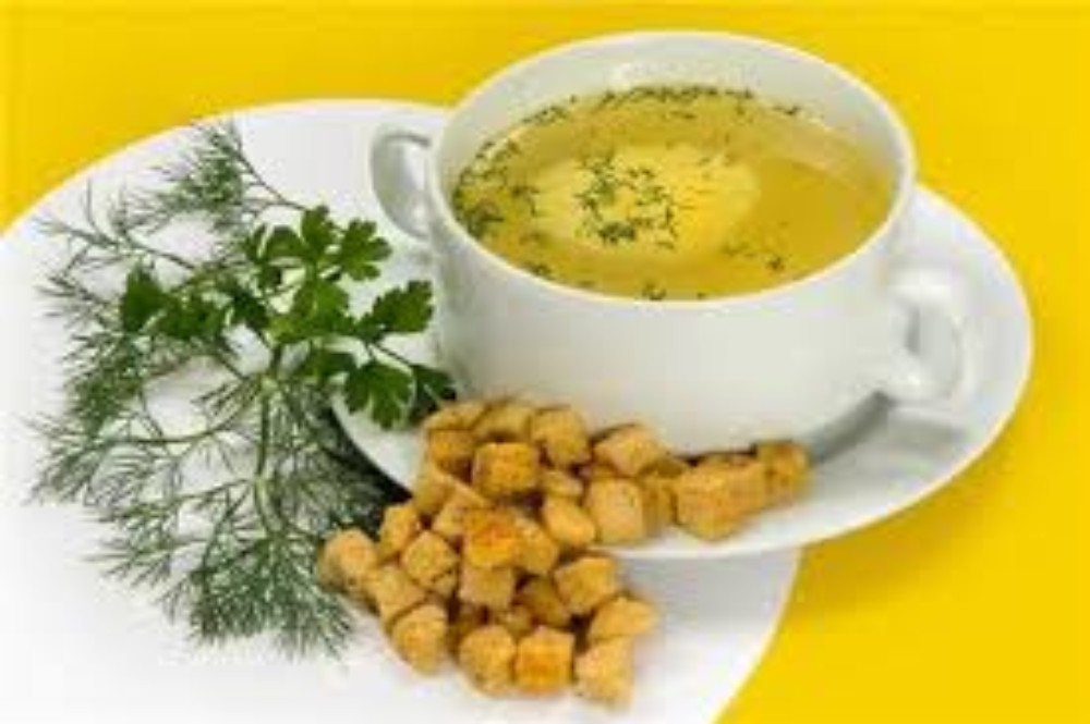 Бульон з куркою