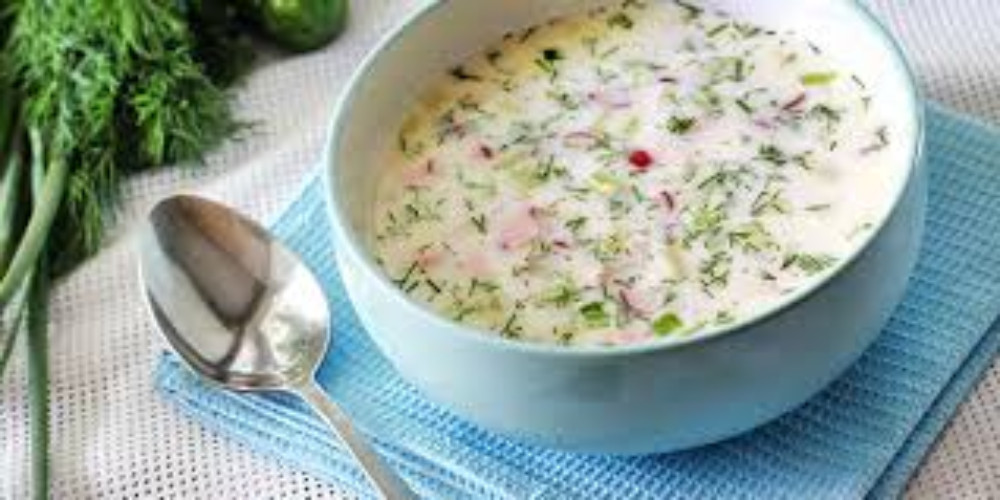 Окрошка з куркою