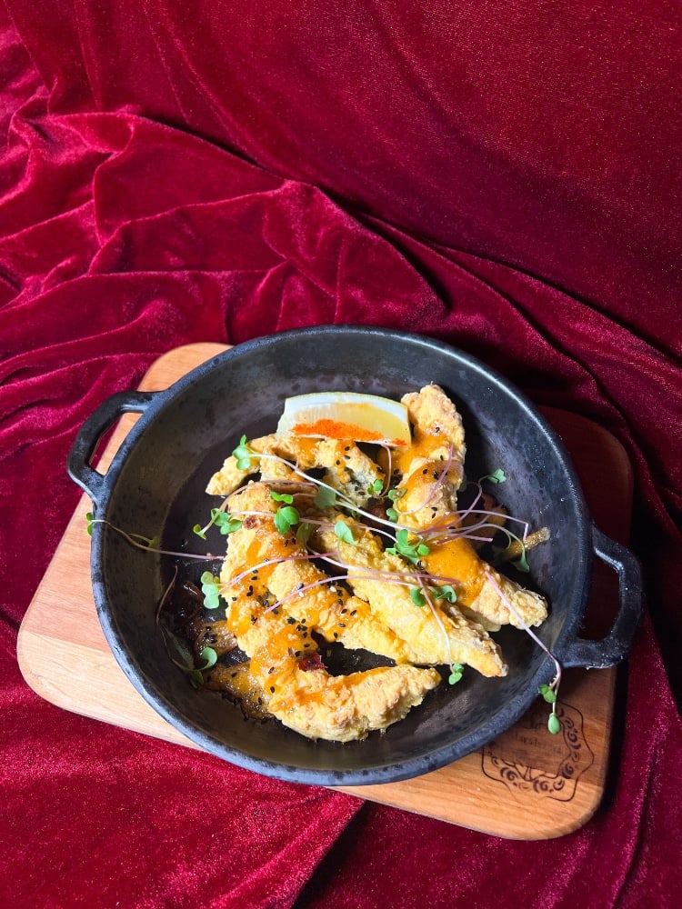 Золотиста тріска умамі