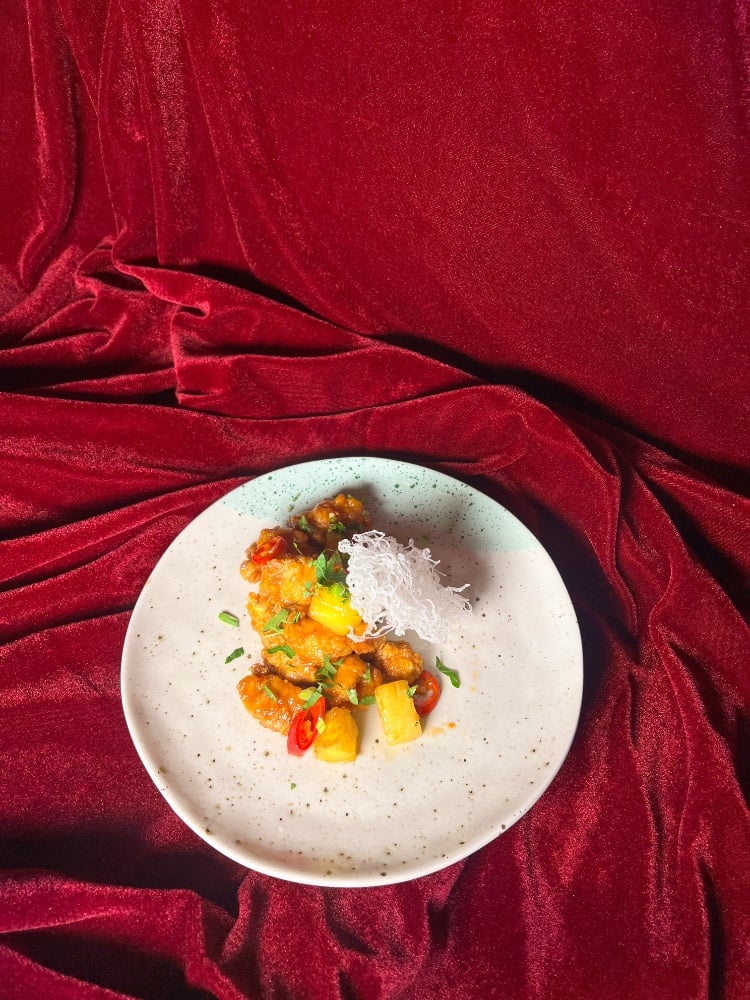 Курка в кисло-солодкому