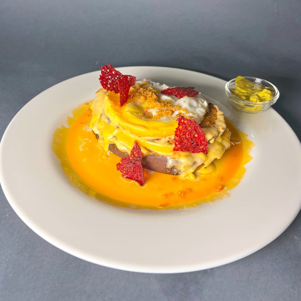 Крок-мадам з сиром