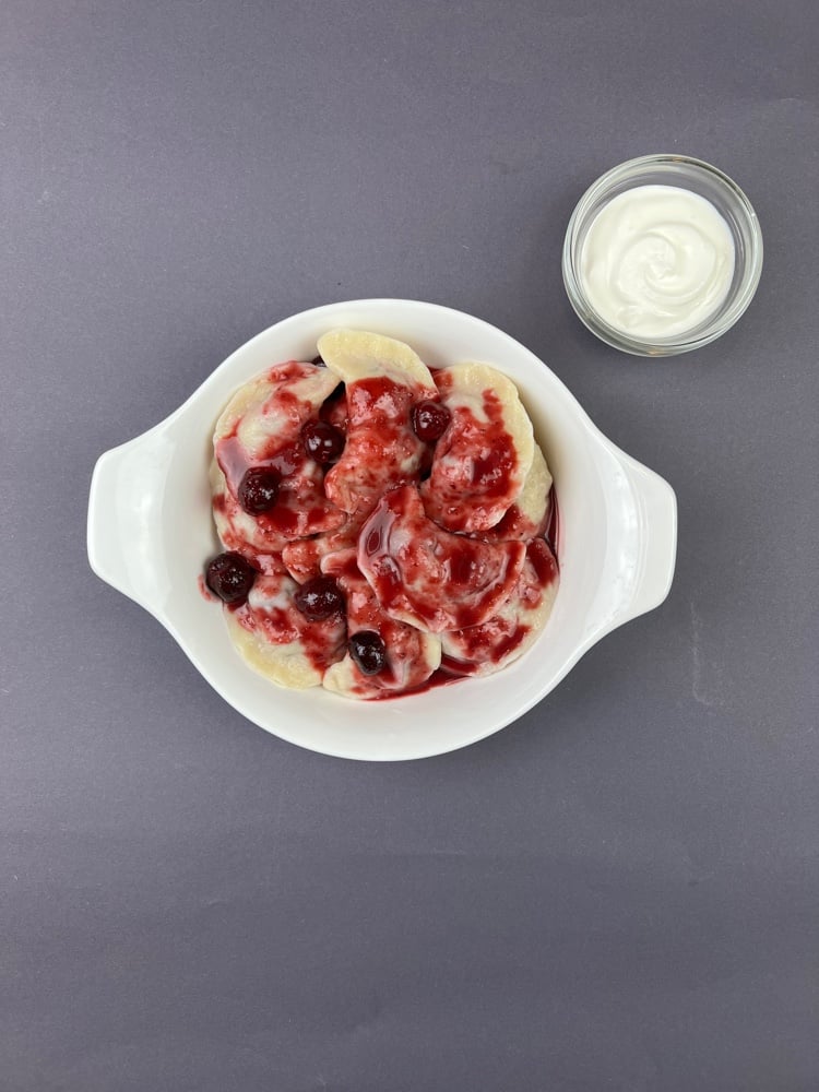 Вареники з вишнею