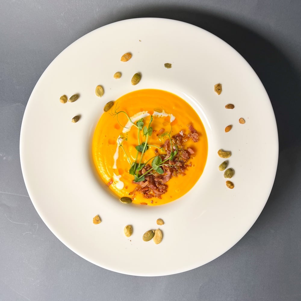 Крем суп з гарбуза