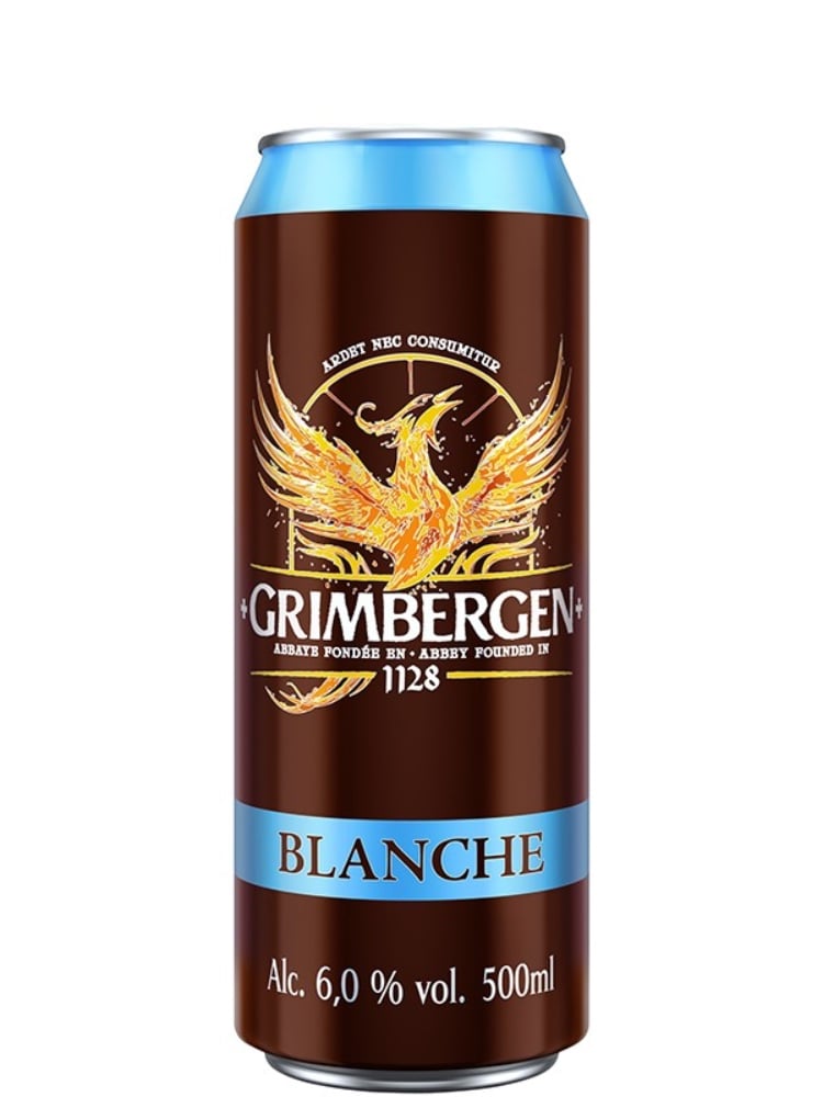 Пиво Grimbergen Blanch, 0,5 л ж/б