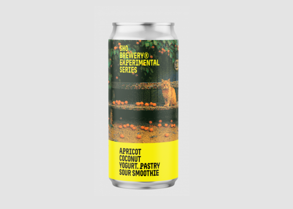 Пиво світле нефільтроване непастеризоване ШО Apricot Coconut Yogurt (0,33л)