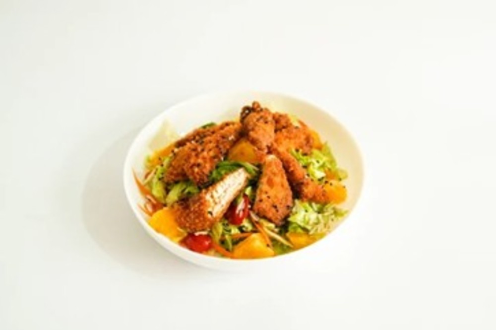 Crispy Orange Chicken Salad