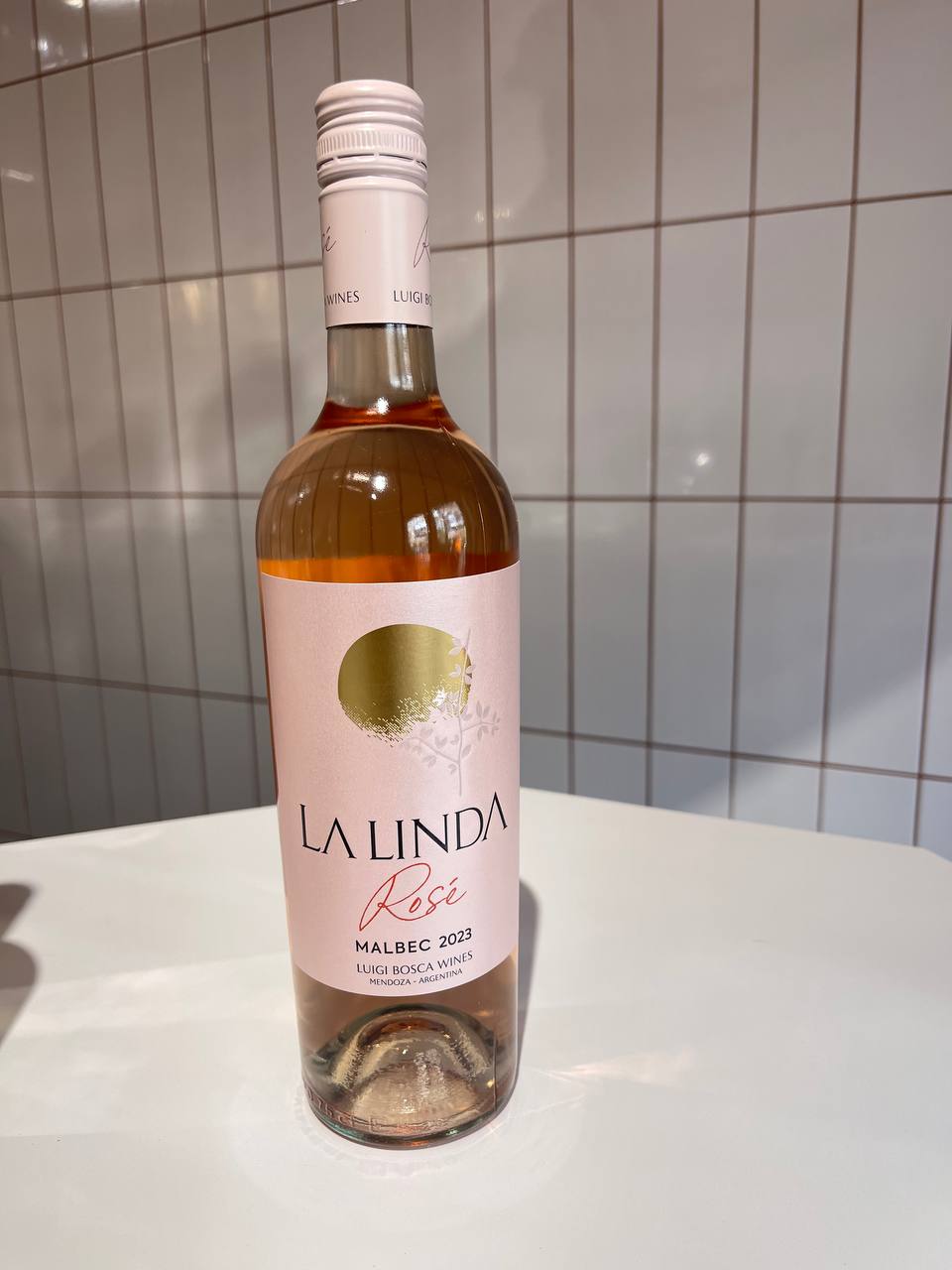 Вино "La Linda" Rose Malbec (сухе, рожеве, Mendoza, Аргентина) 0,75 мл