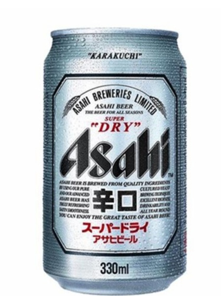 Пиво Asahi Super Dry 0,33 з/б