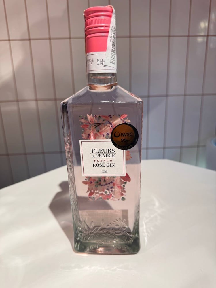 Джин "Fleurs de Prairie" Rose (Франція) 40 %, 50 мл