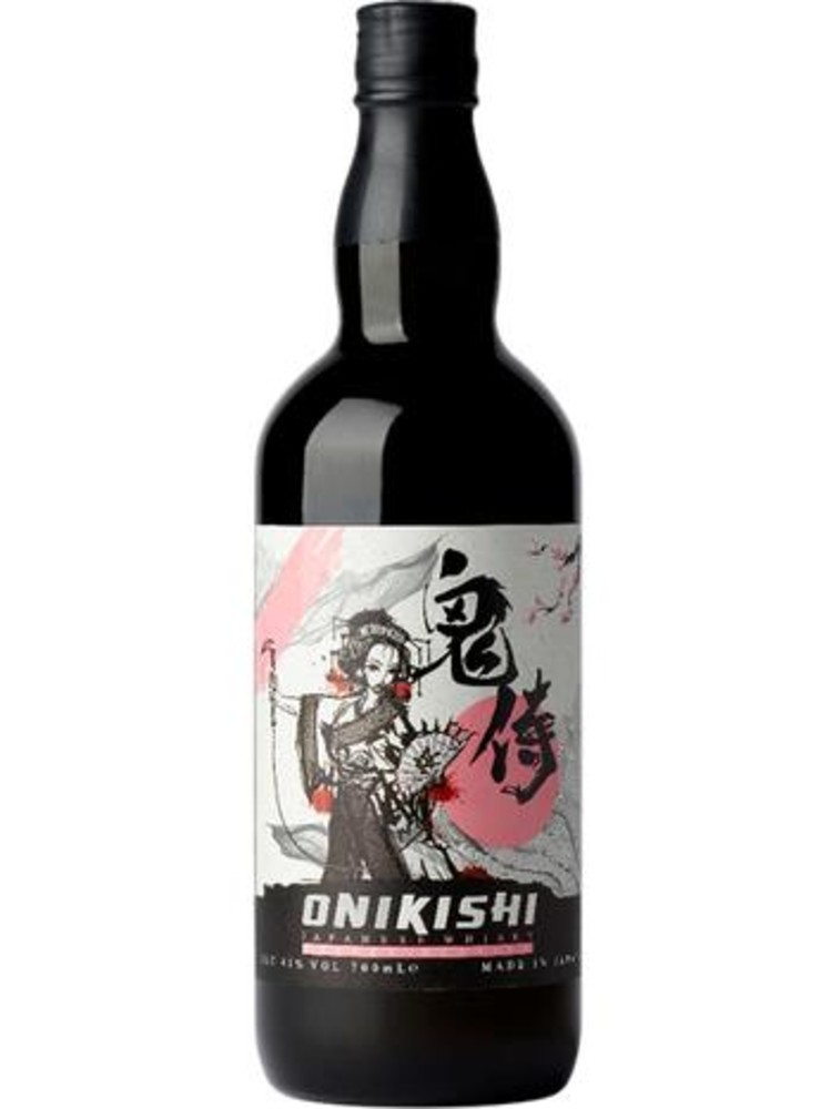 Віскі Onikishi Deadly Sakura Blended Japanese Whisky 43%, 50 мл