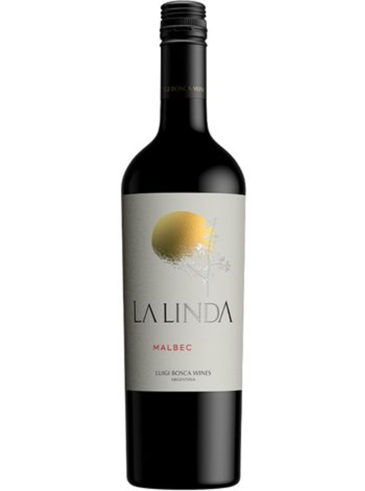 Вино "La Linda" Malbec (сухе, червоне Mendoza, Аргентина) 150 мл