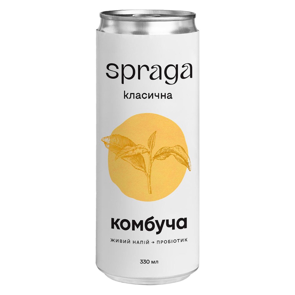Комбуча класична Spraga 0,33 л