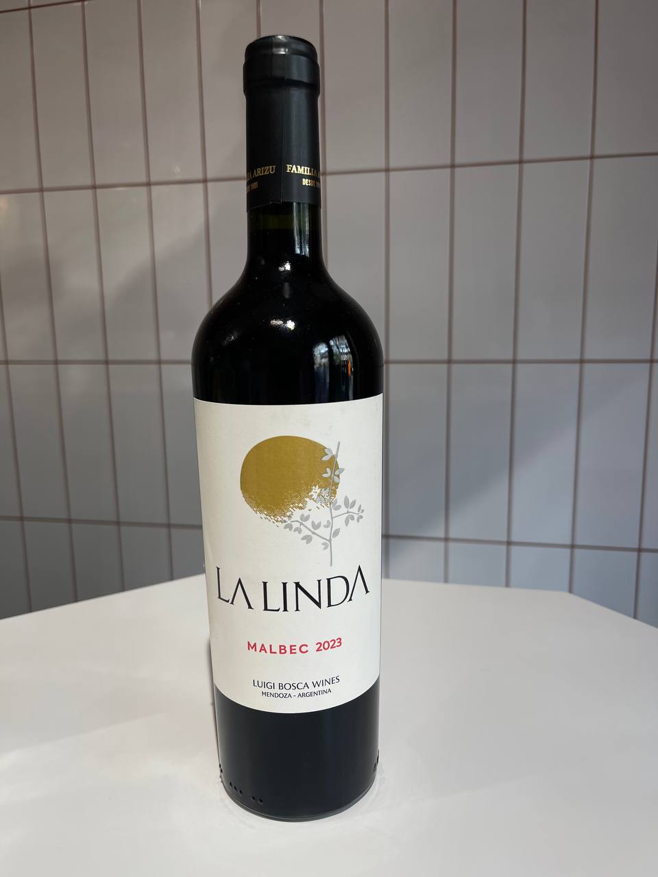 Вино "La Linda" Malbec (сухе, червоне Mendoza, Аргентина) 0,75 л
