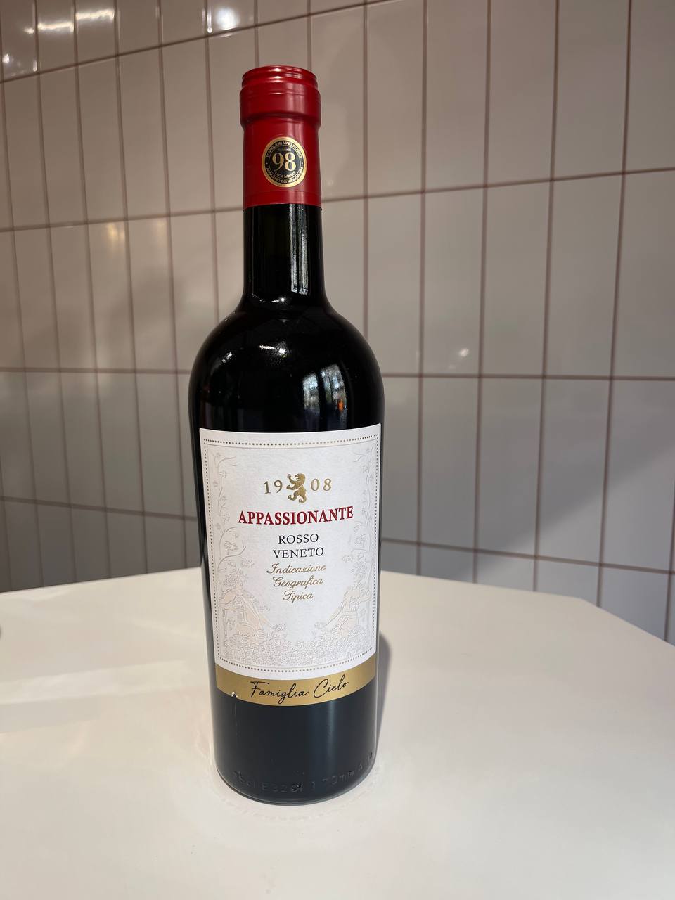 Вино Італії Cielo, Appassimento Rosso Veneto IGT, червоне, сухе, 075 л