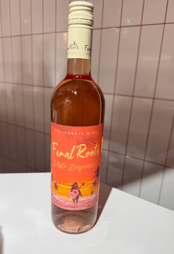 Вино Feral Roots"White Zinfandel"(н/сухе, рожеве, California США, 150 мл