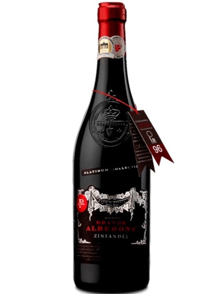 Вино Італії "Grande Alberone"Zinfandel IGT Puglia н/сухе червоне 0,75 л
