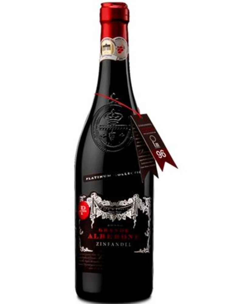 Вино Італії "Grande Alberone"Zinfandel IGT Puglia н/сухе червоне 0,75 л
