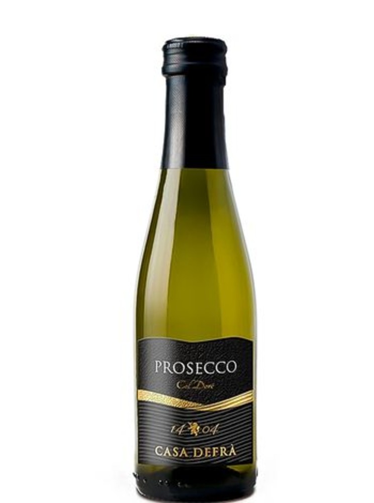 Вино ігристе Casa Defra "Prosecco Frizzante" DOC (сухе, біле, Італія), 0,2 л