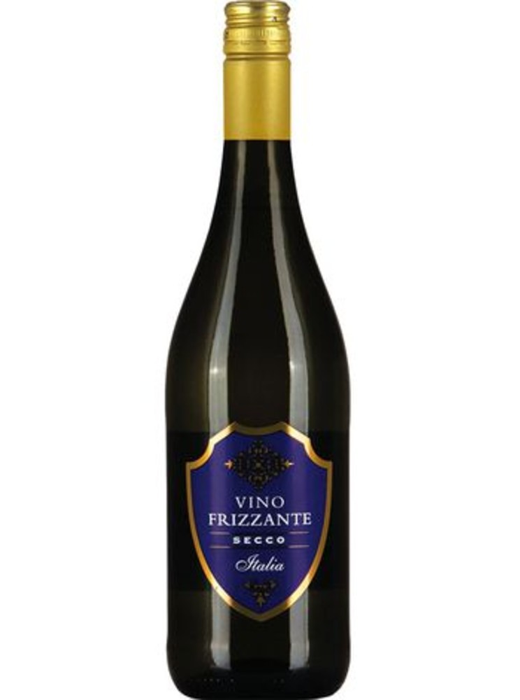 Вино напівігристе Vino Frizzante Secco сухе, біле 0,75 л