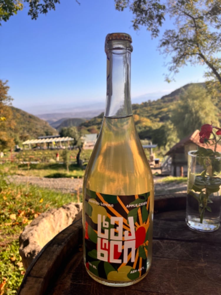 ვაშლის სიდრი  (ნახ. მშრალი) / Apple Cider (semi-dry) 2023