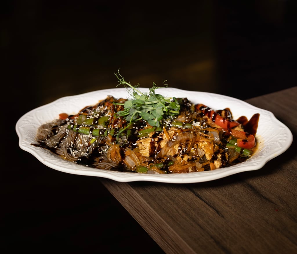 Фунчоза з куркою