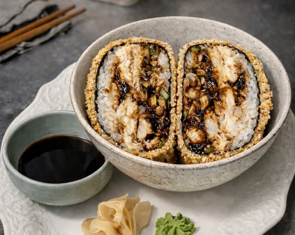 Суші бургер з вугрем 