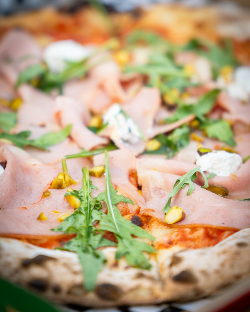 PIZZA PISTACCHI E MORTADELLA