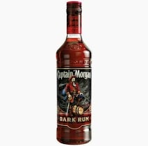 Ром "Capitan Morgan Black Spiced", 50мл, 40%