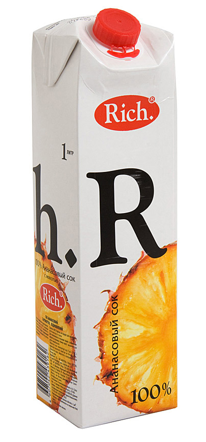 Сік ананас Rich, 200мл