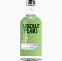 Горілка "Absolut Pear", 50мл, 38%
