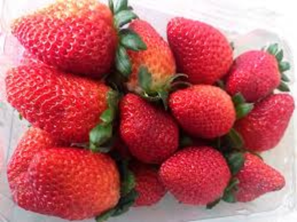 Charola de Fresas Chica