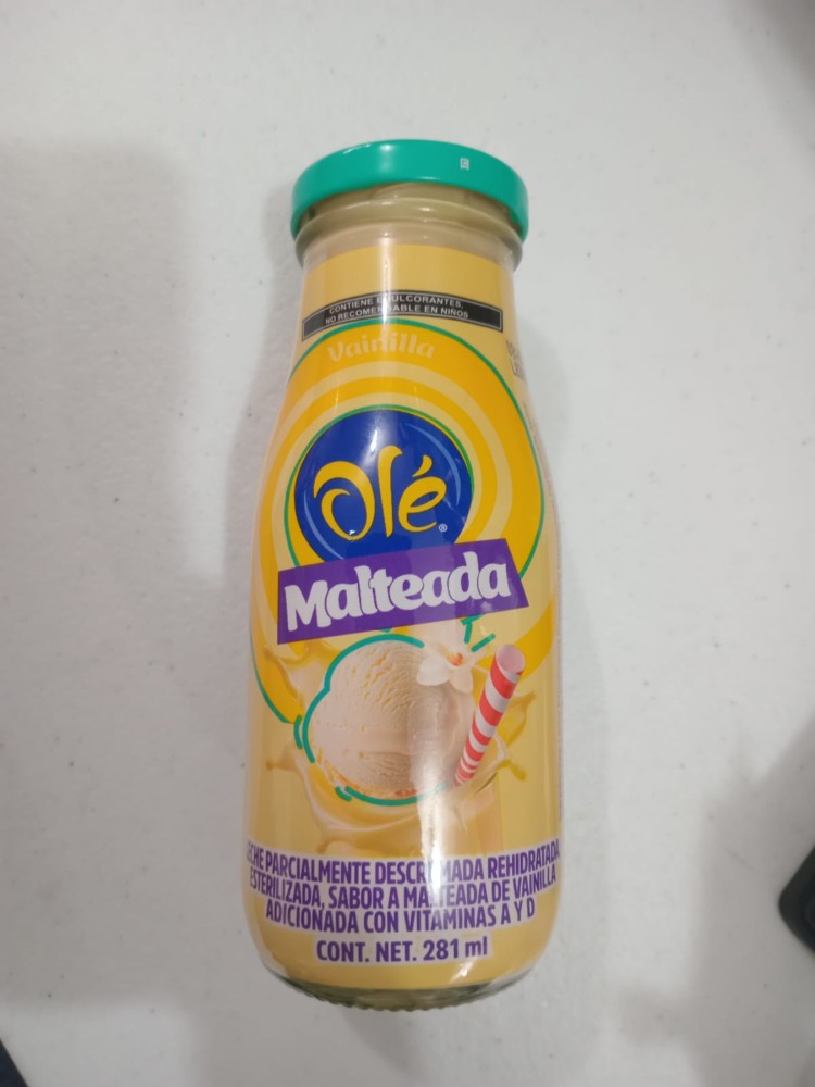 olé malteada vainilla 281ml