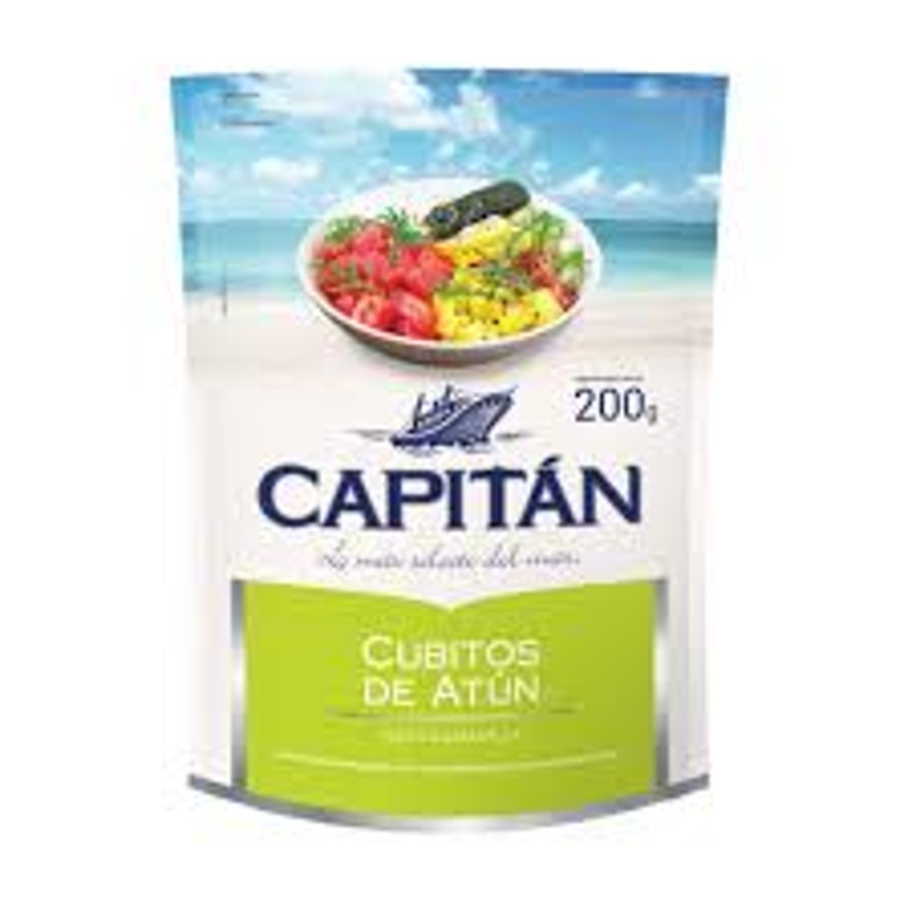 Cubitos De Atun El Capitan 200 Gr