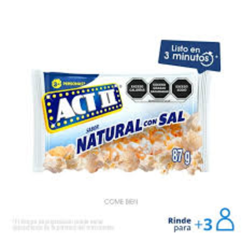 Palomitas naturales para Microondas