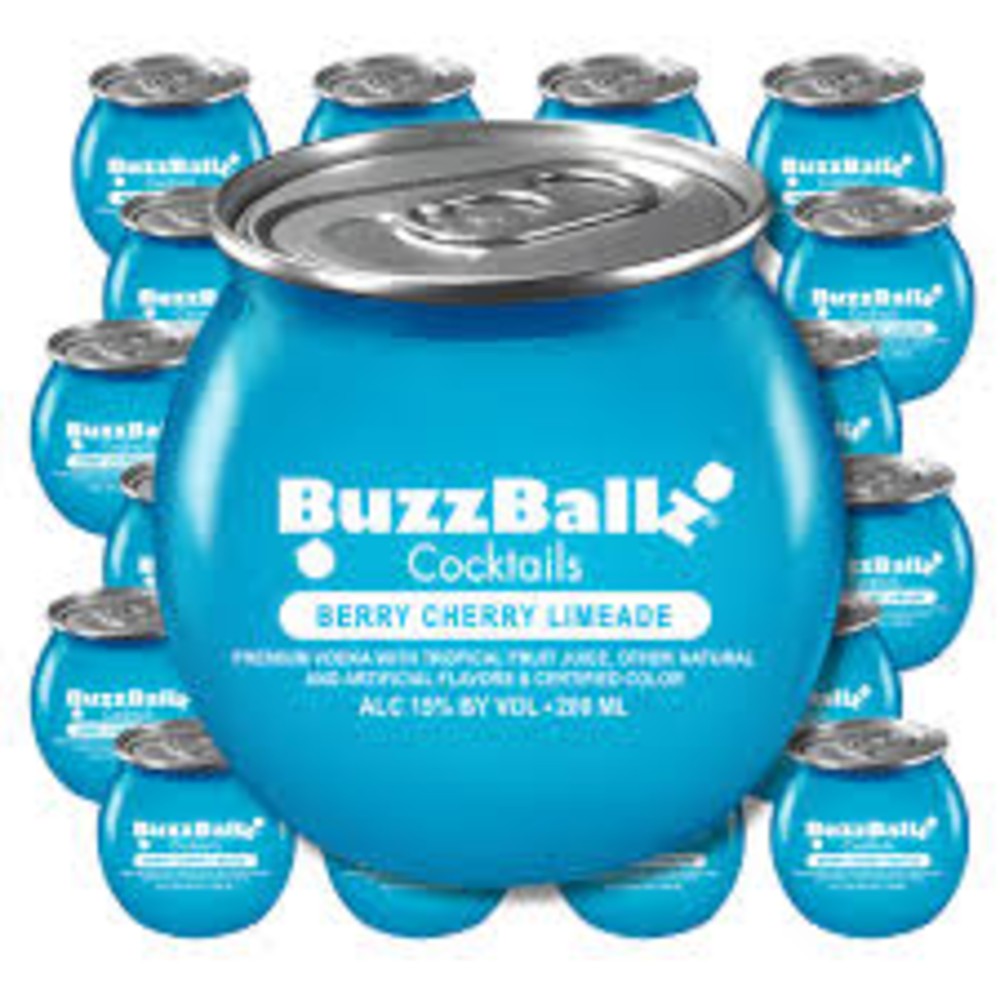 Buzz Ballz berry cherry limeade 200ml