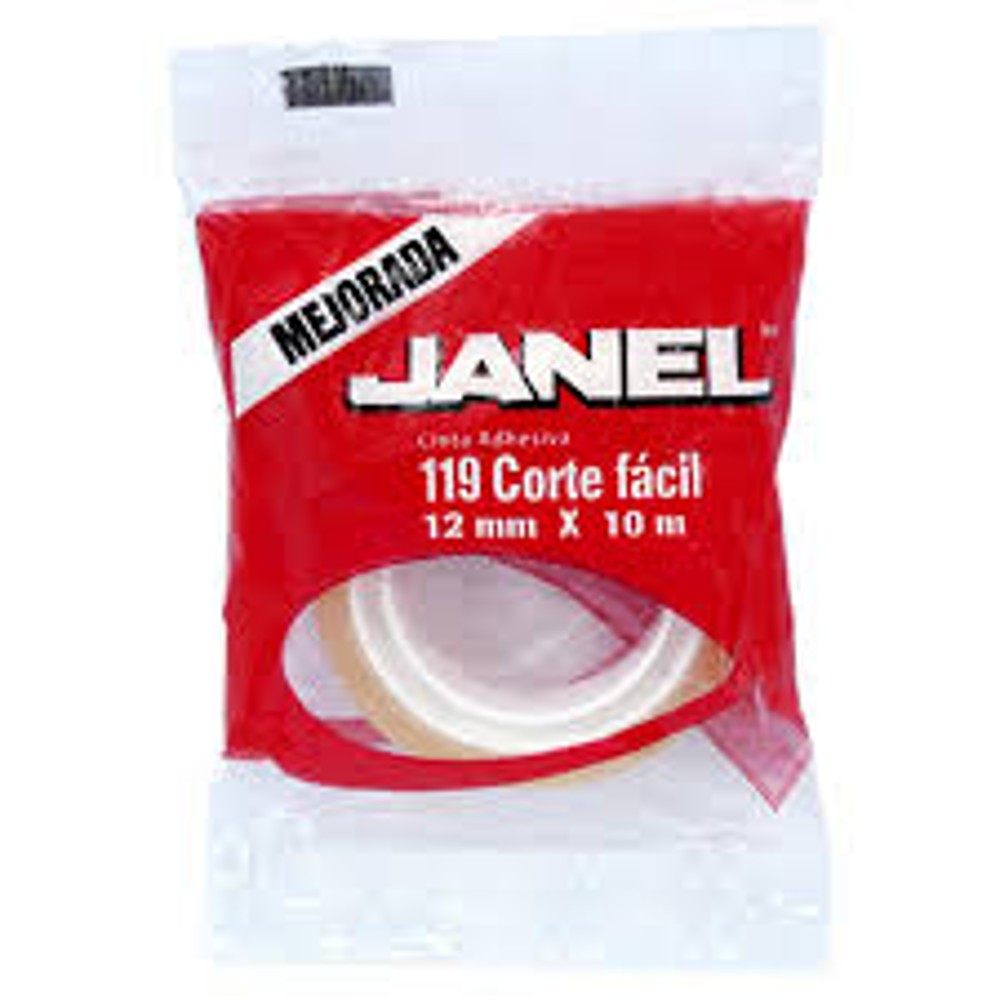 Cinta Adhesiva Janel 12 Mm X 10 M