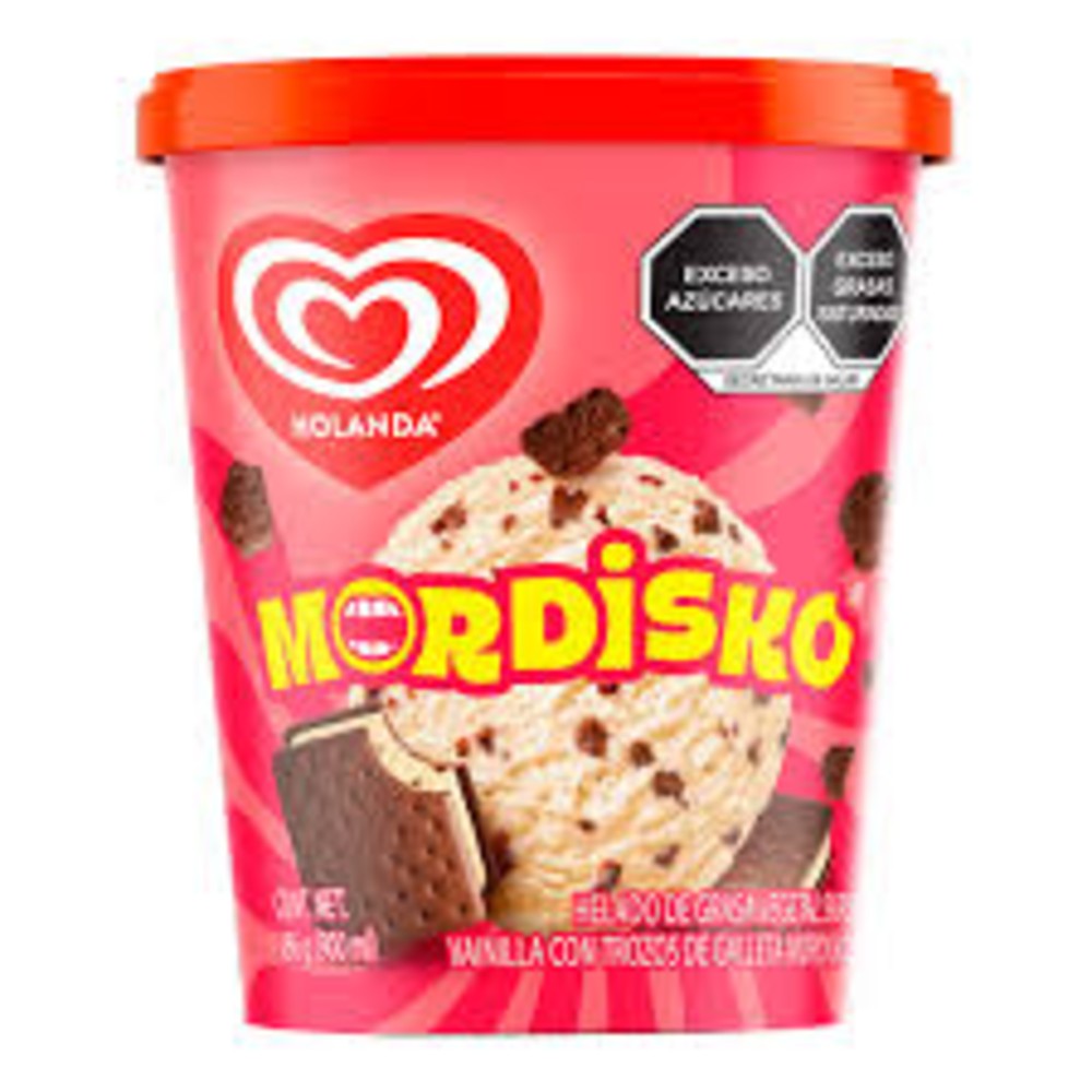 Helado Holanda sabor Mordisko 486g