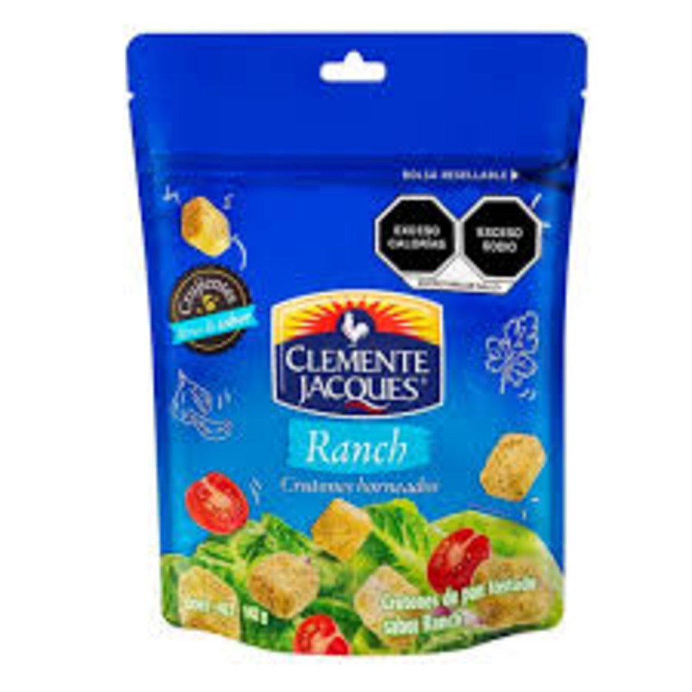 Crutones Horneados Ranch Clemente Jacques 142g