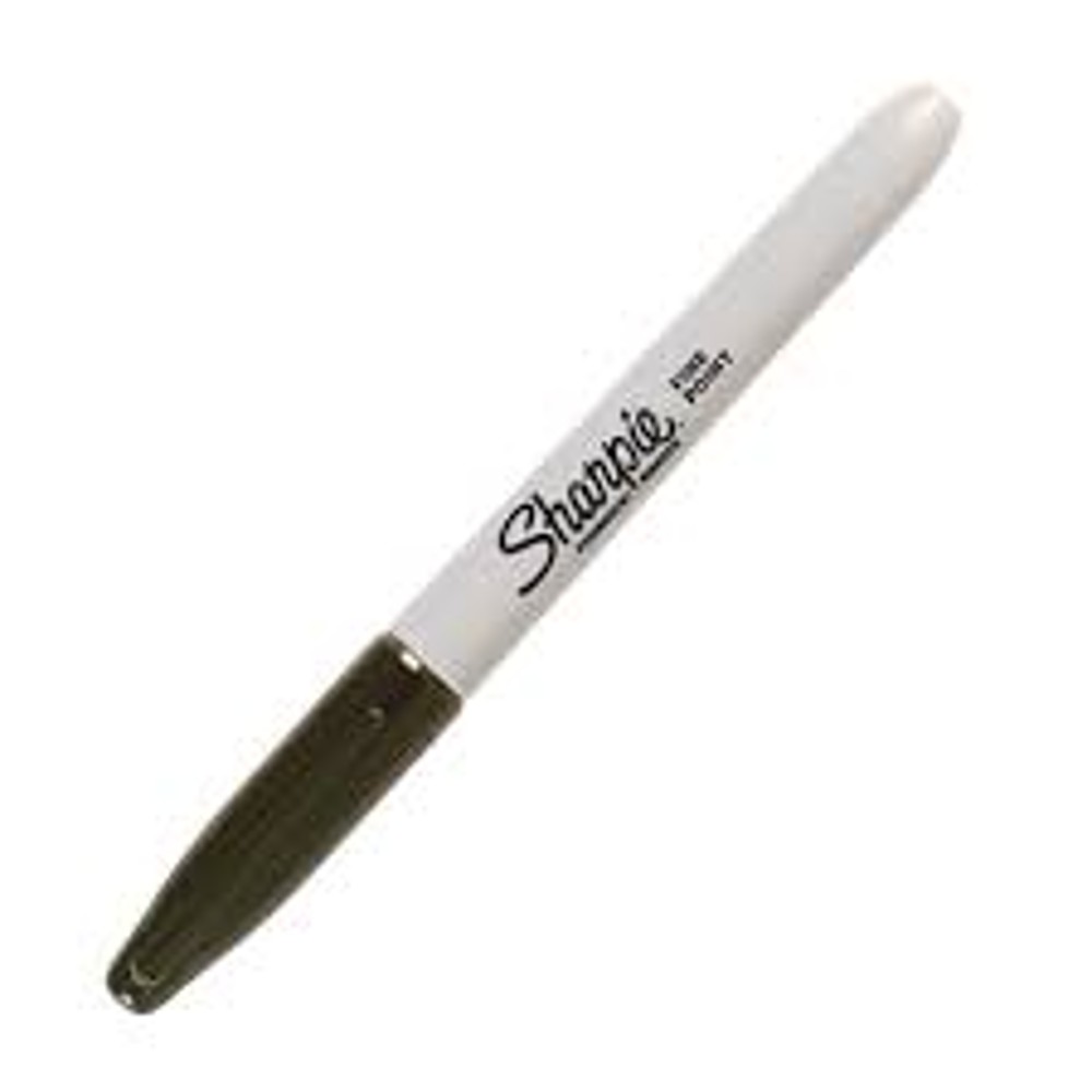 Plumón Sharpie punta fina permanente