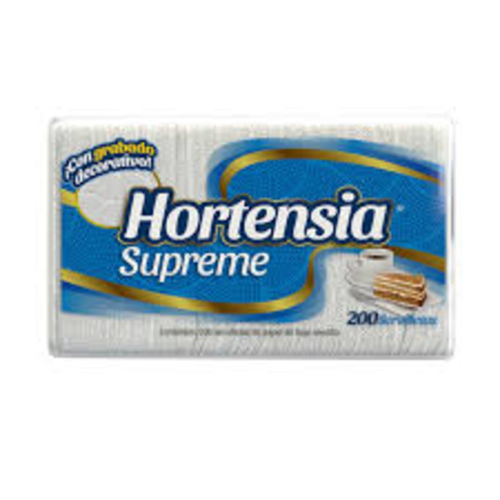 Servilleta Hortensia 200pz