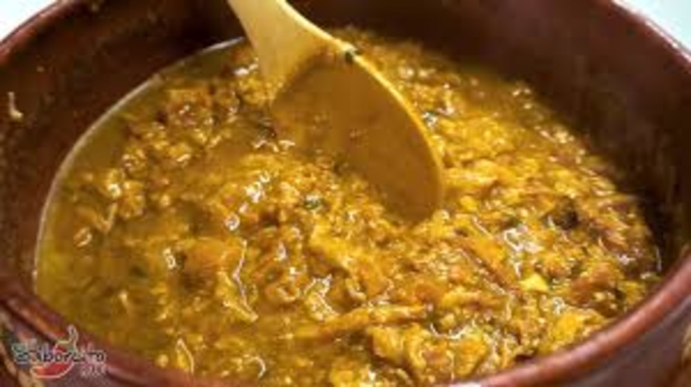 Guisado chicarron verde