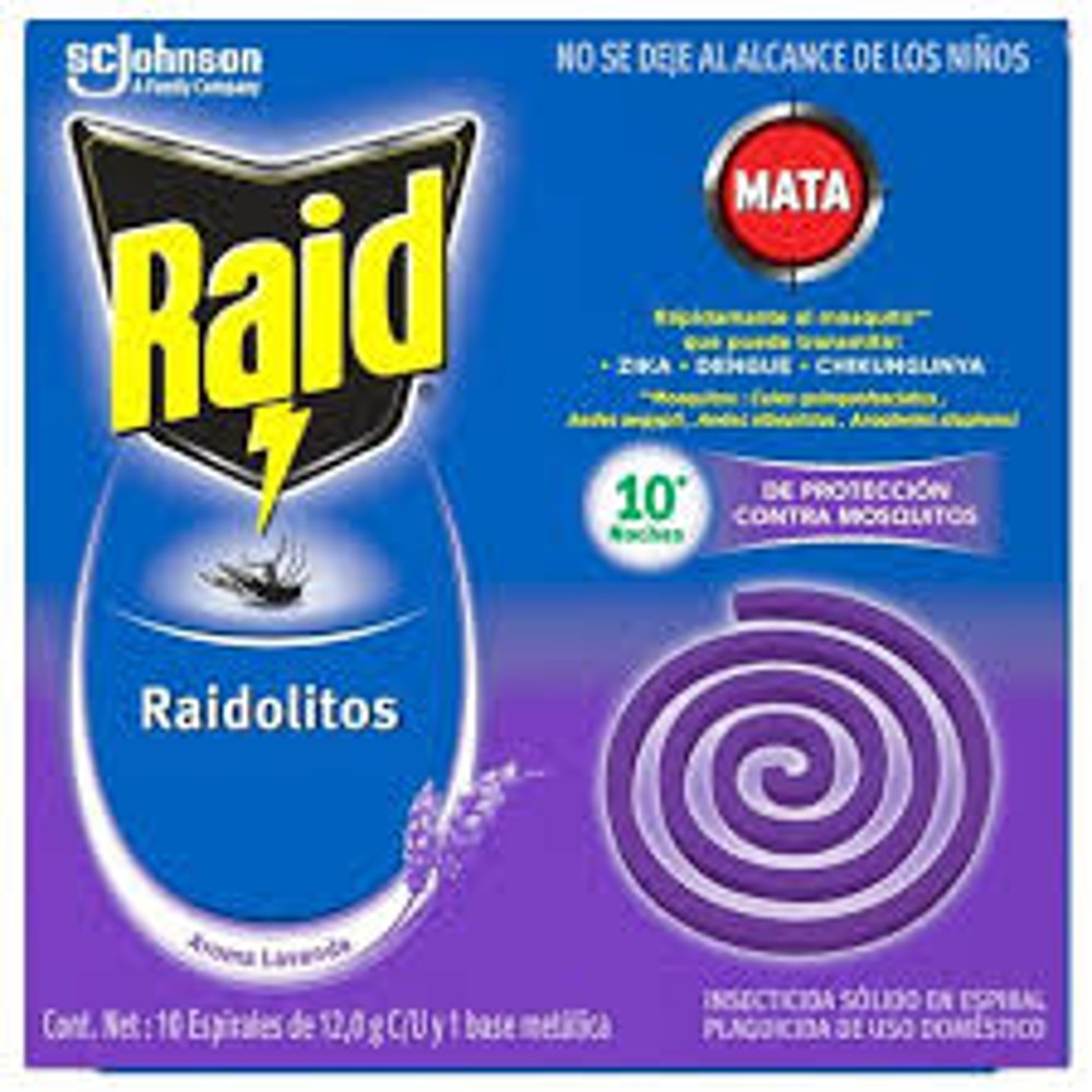 Raid Raidolitos 10 pz