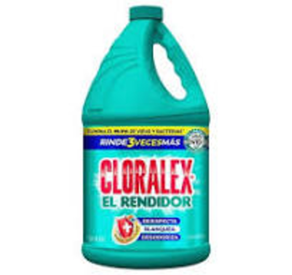 cloralex de 3.75 litros.