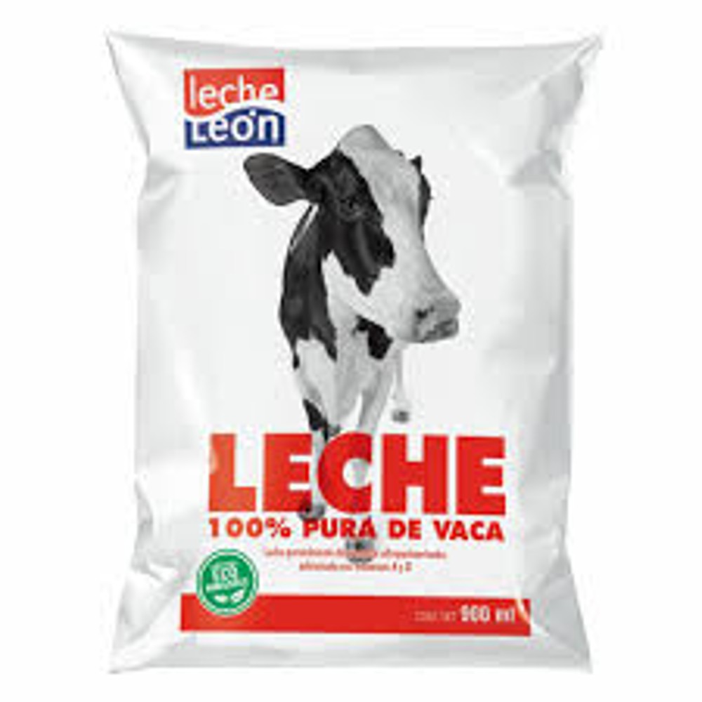 Leche Leon bolsa entera
