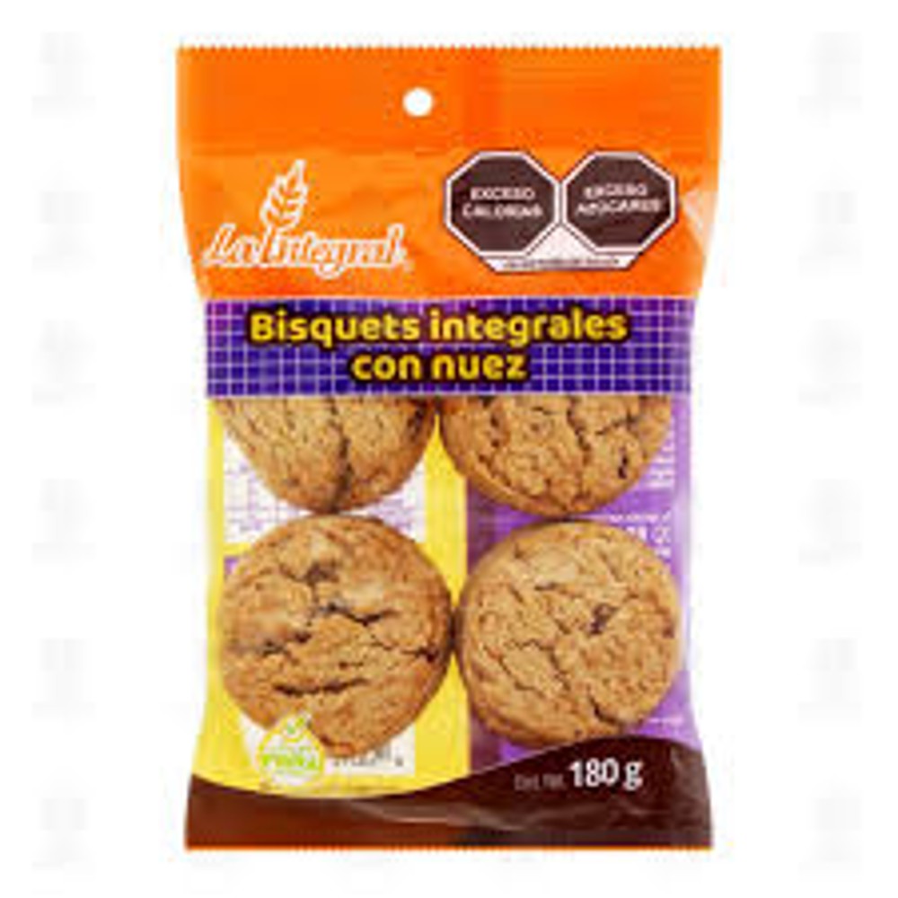Bisquets Integrales Nuez 180 Gr