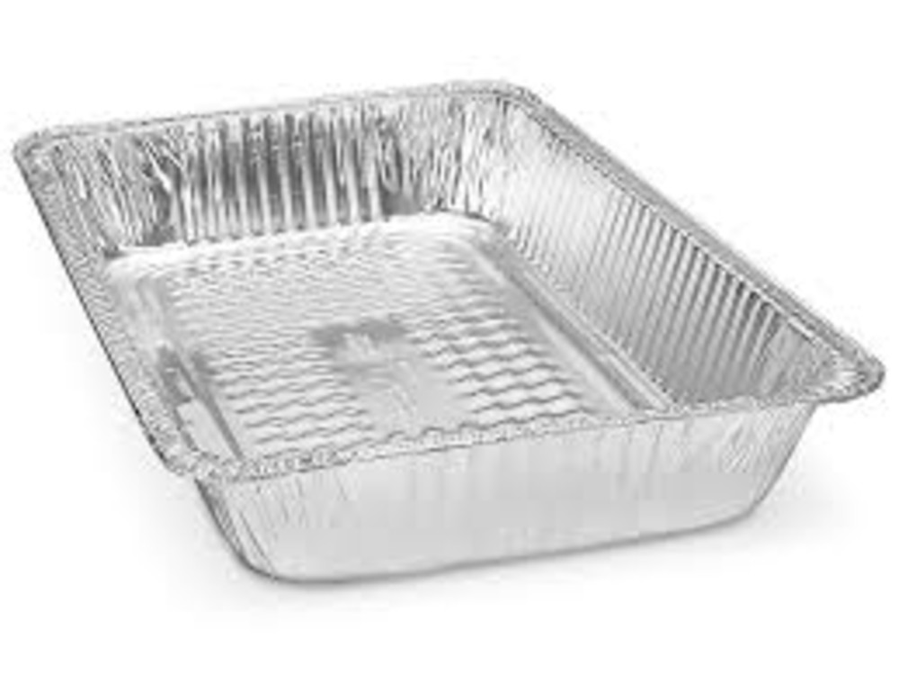 Charola de aluminio grande