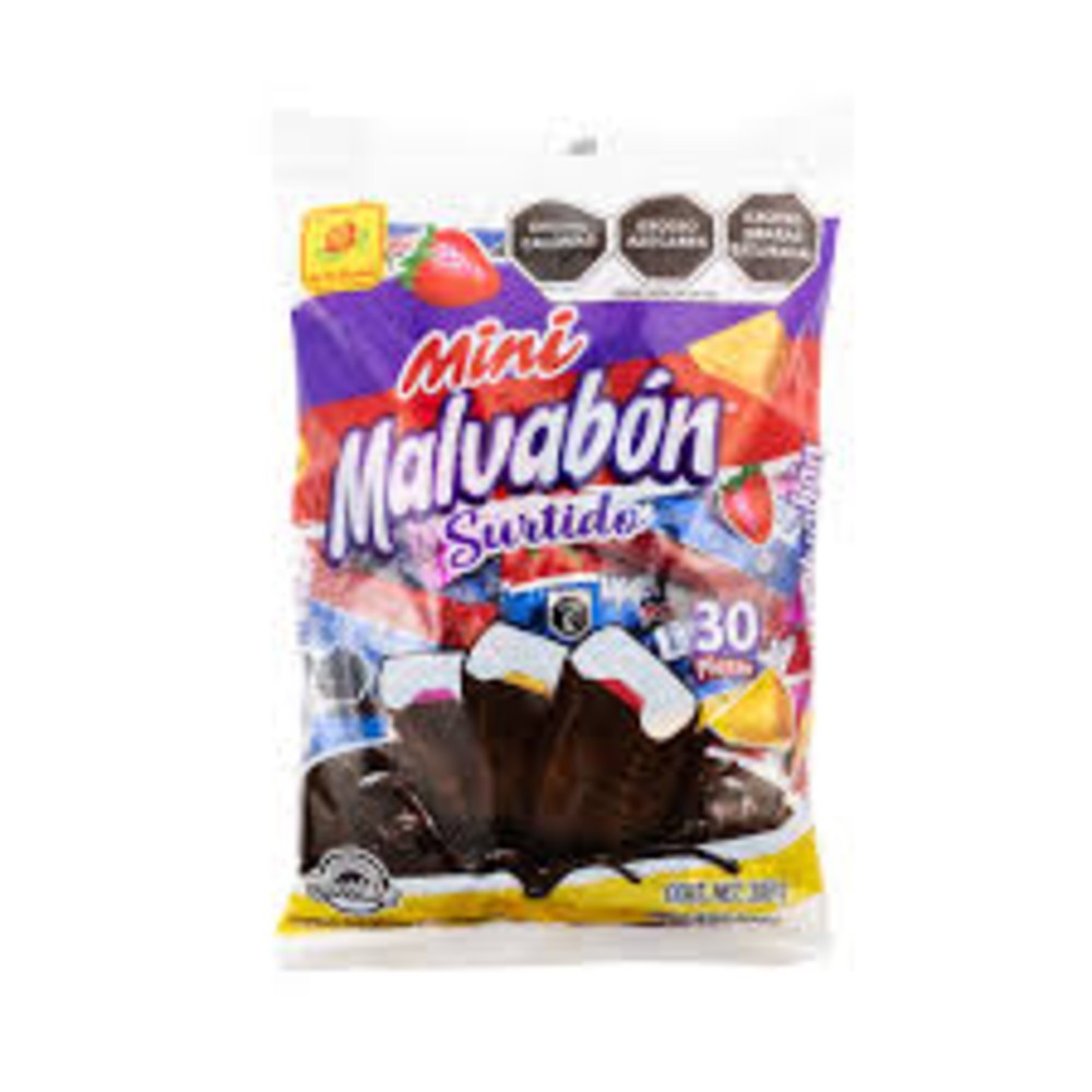 Mini Malvabón Surtido 30pz