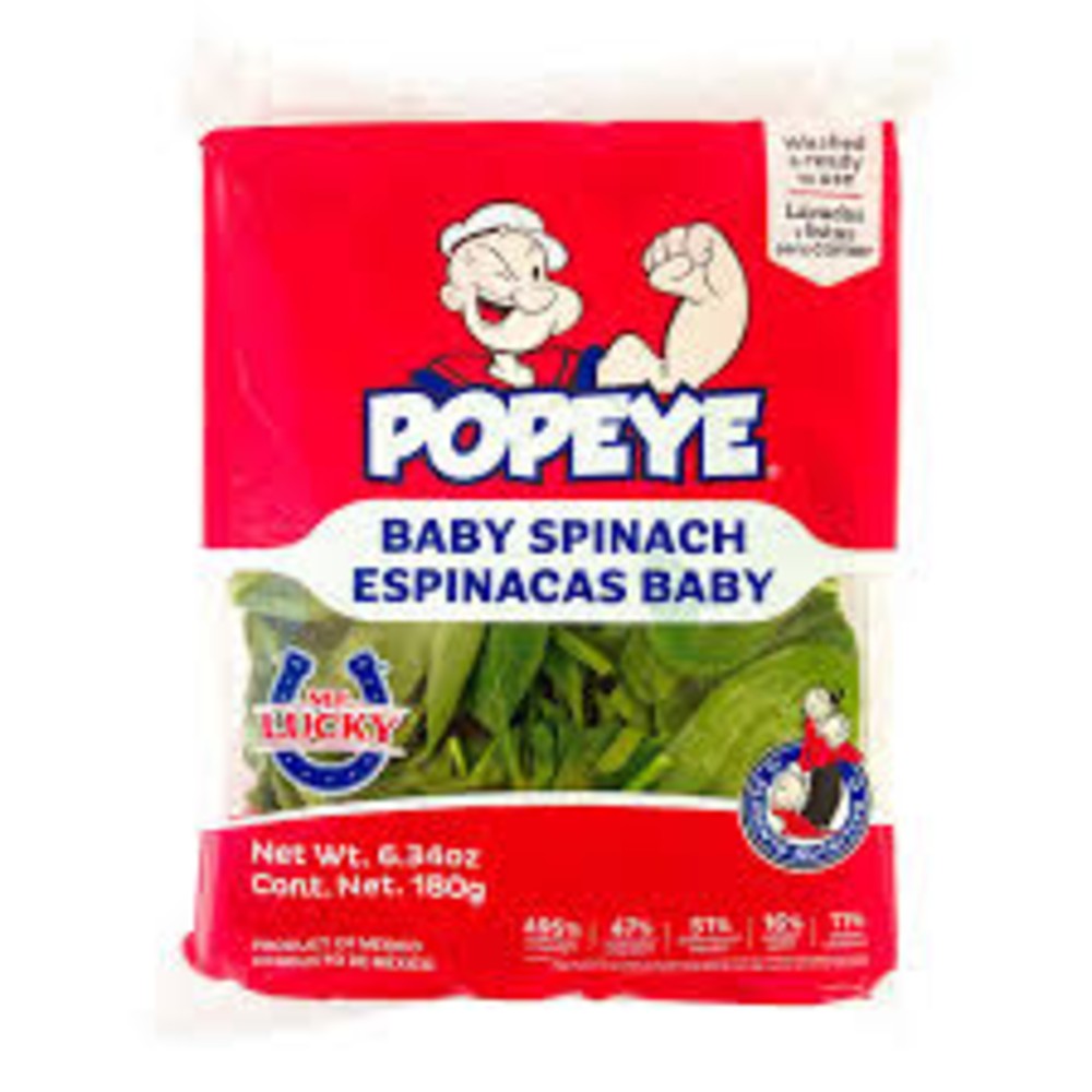 Espinaca Popeye Baby Roja